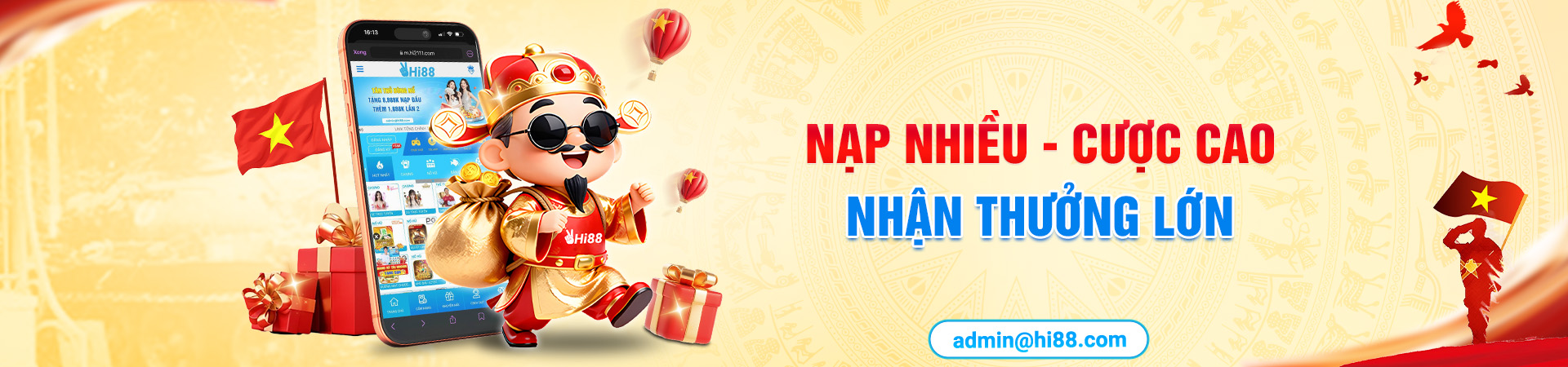 Hi88 nạp tiền nhận thưởng